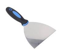 Generic Juego de Espátula de Acero Inoxidable para Enlucir, Aplicar Masilla, Quitar Papel Tapiz, Uso Versátil para Reparaciones del Hogar (5 pulgadas)