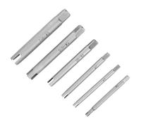 Generic Juego de Extractores de Machos de Roscar Pelados Acero de Alta Resistencia para una Fácil Extracción de Tornillos Rotos y Corroídos Se Adapta a Uso Industrial y Mantenimiento del Hogar