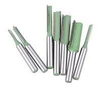 Generic Juego de Fresas de Carburo de 7 Piezas, Juego de Brocas Enrutadoras de Alta Resistencia Al Desgaste para Carpintería Fina, Vástago de 1/4, Ideal para Entusiastas de la Carpintería