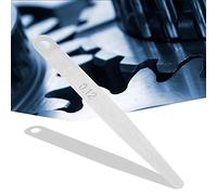 Generic Juego de Galgas de Espesores, Herramienta de Medición Inoxidable de Espesor de 0,11mm/0,12mm para Mecánicos de Acero Inoxidable, 5 uds. para Trabajadores de Garaje (0.12)