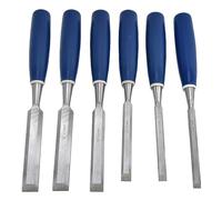 Generic Juego de Herramientas de Cincel para Madera, 6 uds., Filo Afilado de Acero de Alta Durabilidad, Perfecto para Trabajos Profesionales de Carpintería