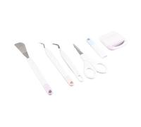 Generic Juego de Herramientas para Esculpir Bellas Artes, Herramientas de Tallado de Arte de Vinilo Portátiles Completas para Hacer Joyas, Manualidades DIY, 6 uds.