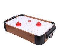 Generic Juego de Hockey de Aire de Escritorio, Pequeño Juego Interactivo Portátil con Batería para Niños, 20,1 X 12,2 X 4,1 Pulgadas