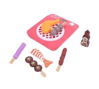 Generic Juego de Juguetes para Parrilla de Barbacoa Realista para Niños, Juego Seguro y Duradero para Niños y Niñas, Cocina de Simulación para Diversión Familiar, 8 Piezas