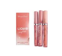 Generic Juego de lápiz labial tonos rojos BeautyLabio Mujeres Labio Impermeable de Larga Duración 15ml Lápiz labial Brillante Maquillaje barato (B, Talla única)