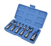 Generic Juego de Llaves Cuadradas, Puntas Hexagonales, Resistentes a la Oxidación para Reparación de Mantenimiento Automotriz con Caja de Herramientas para Automoción