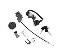 Generic Juego de Llaves de Interruptor de Encendido de 5 Cables, Repuesto de Alto Rendimiento para TaoTao ATM50 Essential para Scooters y Ciclomotores de 49 Ml y 50 Ml, 6 Piezas