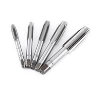 Generic Juego de Llaves para Roscar con 5 Machos de Roscar, Kit de Herramientas de Roscado para Cortar Roscas y a Mano