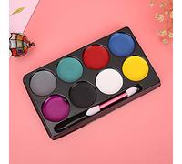 Generic Juego de Maquillaje No Tóxico para el Cuerpo y la Cara con Pintura Al óleo para Entretenimiento en la Fiesta de Cumpleaños de Halloween