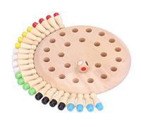 Generic Juego de Memoria, Juego de Memoria Flip Memory para Niños Pequeños de Matchstick Chess de Ajedrez Flip de de Educación Temprana Bloque de Educación Temprana