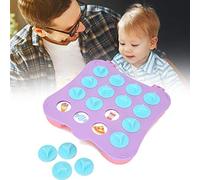 Generic Juego de Mesa de Ajedrez con Memoria de Juguete Educativo para Desarrollo Cognitivo, Coordinación Ojo-Mano y Resolución de Problemas, Ideal para Juegos Familiares, Material ABS No Tóxico