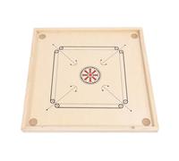 Generic Juego de Mesa de Ajedrez de Madera, Diseño de Rebote Manual Portátil para e Hijos, Madera Maciza de 31,5x31,5 Pulgadas