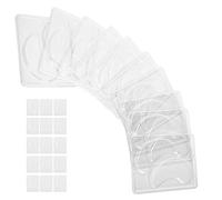 Generic Juego de Moldes para Máscara de Ojos Transparente DIY, Respetuoso con el Medio Ambiente, Duradero para Máquina de Máscara Facial, 25 Piezas para Uso Doméstico y Salón de Belleza, Placa de