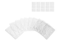 Generic Juego de Moldes para Mascarillas de Ojos, Transparentes, Ecológicos, DIY, para Máquina de Mascarillas Faciales, 25 uds., Bandeja Reutilizable para, Placa para Uso Doméstico y de Salón