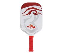 Generic Juego de Paletas Juego de Raquetas de Fibra de Carbono Paleta de Panal Integrada de Prensado en Caliente de 16 Mm con Bolsa y Cintas de Agarre Control Equilibrado Gran Punto Dulce para