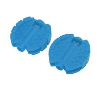 Generic Juego de Pedales de Triciclo para Niños, Pedal de Bicicleta para Niños de 2 Piezas para Cochecito de bebé, Material Plástico, Fácil de Usar e Instalar, Colores Temáticos (Blue)