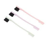 Generic Juego de Peines de Nailon de Dientes Finos, Cepillos de Control de Doble Borde, 6 uds., para Peinar el Cabello y Dar Forma a las Cejas