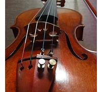 Generic Juego de Piezas de Violín Jujube Wood 4/4 para un Rendimiento Duradero y Apariencia Elegante, Esencial para Músicos, Material sin Teñir (cuerda A+)