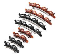 Generic Juego de Pinzas para Flequillo de Doble Capa para Niñas, Herramienta de Peinado de Moda con 8 Piezas