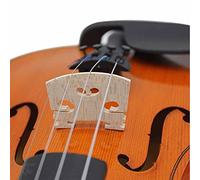 Generic Juego de Puente de Violín de Madera de Arce de Primera Calidad para Aprendiz de Instrumentos de 5 Piezas, Radial Estable y Suave, 3/4; 1/2; 1/8; Tamaños /4, Diseño Profesional y Práctico
