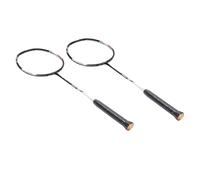 Generic Juego de Raquetas de Bádminton, Eje Medio de Alta Resistencia, Juego de Raquetas de Bádminton Liviano Compuesto, Cómodo de Madera Antideslizante, Punto óptimo Grande, Junta T Estable, Ultra