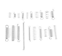 Generic Juego de Resortes de Extensión de Compresión, Kit Surtido de Acero Al Carbono de 200 Piezas con 20 Tamaños para Juguetes y Proyectos de Manualidades Duraderos