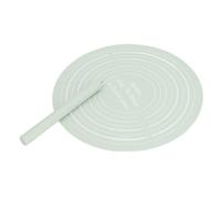 Generic Juego de Rodillos para Masa, Rodillo de Silicona Antiadherente con Escala de Medición para Cocina Casera, 2 Piezas (GREEN)