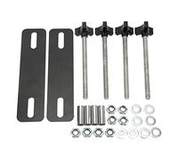 Generic Juego de Soportes Ajustables con Pasadores Pistas de Recuperación Kit de Montaje de Placa de Tracción Todoterreno para Vehículos Todoterreno de 4,72 a 6,69 Pulgadas, Instalación Universal