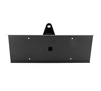 Generic Juego de Soportes para Placa de Matrícula de Hierro de Primera Calidad con Acabado Texturizado Duradero Apto para JK 2007-2017, Negro, 2 Piezas