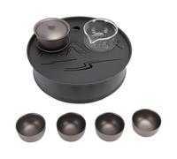 Generic Juego de Tazas Multifuncionales para Preparar té para Acampar, Auténtica Experiencia de té de Kung Fu, Regalo para los Amantes del