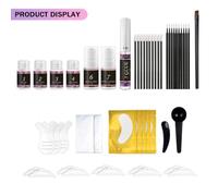Generic Juego de Teñido de Pestañas, Kit de Levantamiento de Cejas de Pestañas con Múltiples Especificaciones para Maquillaje Diario