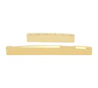 Generic Juego de Tuercas y Monturas para Guitarra, Latón, 6 Cuerdas, Accesorios para Instrumentos Musicales Acústicos para Mejorar la Calidad del Sonido (Almohada superior con almohada inferior 72)