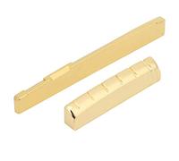 Generic Juego de Tuercas y Monturas para Guitarra, Latón, 6 Cuerdas, Accesorios para Instrumentos Musicales Acústicos para Mejorar la Calidad del Sonido (Almohada superior con almohada inferior 72)