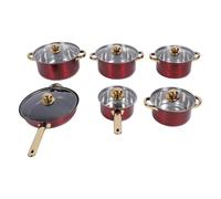 Generic Juego de Utensilios de Cocina de Acero Inoxidable Grueso y Duradero para Cocina Multifuncional, Juego de 6 Piezas