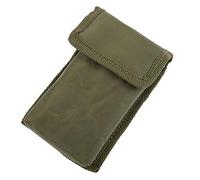 Generic Juego de Vajilla Plegable para Acampar, Tenedor, Cuchillo, Cuchara de Acero Inoxidable de Primera Calidad para Aventuras Al Aire, Viajes y Picnic, Verde Militar, 4 Piezas