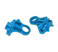 Generic Juego de Yugo Diferencial Aleación de Aluminio Piezas de Actualización de Coche RC 49x41 Mm Engranaje Preciso Malla Fácil Instalación para Granite 1 10 Coche de Control Remoto (Blue)