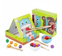 Generic Juego Interactivo para Niños con Juguetes de Entrenamiento Utensilios de Simulación Piezas de Alimentos y Tablero Temático Adecuado para Interacción