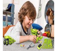 Generic Juguete Científico Stem de Robot Solar, Juguetes de Dinosaurio Robot 3 en 1 de Fácil Montaje, de Construcción, Entrenamiento Cerebral, de Solar Stem para Educación (como se Muestra)