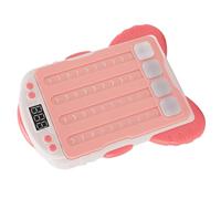 Generic Juguete de Alivio de Estrés de la Consola del Ritmo de Ritmo para Niños, Entrenamiento Cognitivo Máquina de Juego de Mano Musical para el Desarrollo de Atención (Pink)