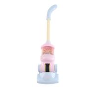 Generic Juguete de Aspiradora para Niños Pequeños con Cuentas Brillantes y Ruedas Rodantes para Aprendizaje de Juegos de rol (Celeste)