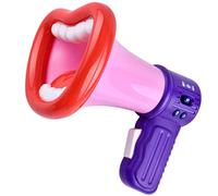 Generic Juguete de Bocina Cambiador de Voz Divertido para Niños con Antideslizante para Niños y Niñas Grabación de Efectos de Sonido para Tiempo de Juego Material Plástico, 5,1 X 4,3 X 6,3 Pulgadas