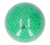 Generic Juguete de Bola de Laberinto 3D para Niños y Niños, Juego de Rompecabezas de Plástico Duradero, Regalo de Entrenamiento Cerebral para Mayores de 6 Años, Tamaño Compacto (Green)