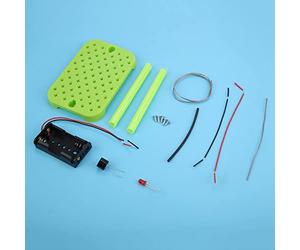 Generic Juguete de Circuito Físico de Bricolaje, Modelo Hecho a Mano, Mejora Las Habilidades Prácticas de los Niños, Aprende la Conexión del Circuito, Juguete Educativo para Niños, Experimento de