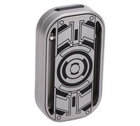 Generic Juguete de Metal Preciso para Aliviar el Estrés con la Punta del Dedo para Meditación, Control Deslizante Portátil de Acero Inoxidable para Trabajo y Viajes