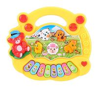 Generic Juguete de Piano de Granja de Animales para Niños con Teclas Coloridas, Juguete Musical Educativo para Niños, Musical No Tóxico para Bebés con Sonidos de Animales, para Bebés y Pequeños