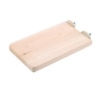 Generic Juguete de Plataforma de Soporte de Trampolín de Madera para Mascotas Pequeñas, Juguete de Escalada de Madera Seguro y No Tóxico para Loro Ardilla Hámster, 14 * 8,5 * 1,4 Cm