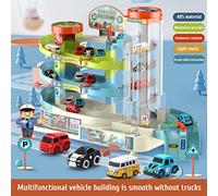 Generic Juguete de Rampa de Vagón Eléctrico, Juguete de Aventura de Coche en Modo Manual para Niños para el Hogar