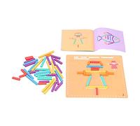 Generic Juguete Educativo, Bloques de Construcción, Rompecabezas a Juego, Mejora la Capacidad Práctica, Material de Madera Jugar en Familia