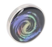 Generic Juguete Giratorio de Escritorio, Diversión sin Fin, Efecto Atractivo, Juguete Giroscópico para Aliviar el Estrés para la Imaginación, Acero Inoxidable de 1,5 Pulgadas (#2)