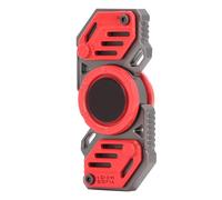 Generic Juguete Giratorio Luminoso con la Yema del Dedo, Juguete de Descompresión Giratorio Luminoso para Aliviar el Estrés para Entretenimiento (Rojo)